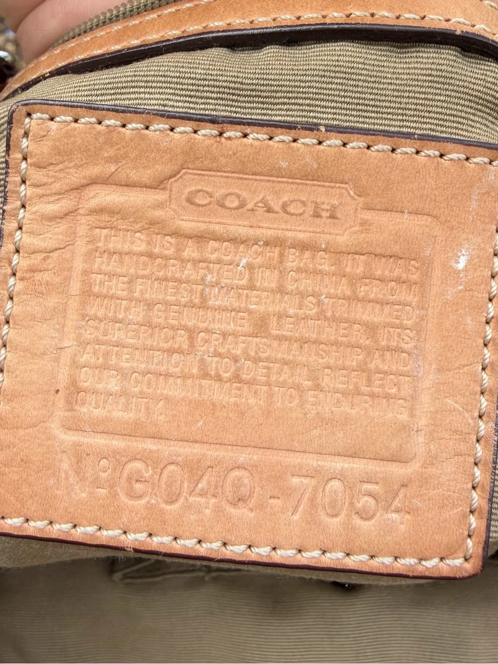 👜✨ Rare Vintage Coach Hampton